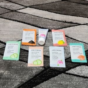 FREEMAN ASSORTED REJUVENATING ANTI-STRESS RENEWING CLEANSING MASK BUNDLE